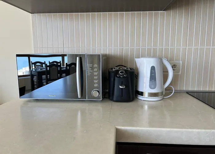 на морето плаж кабакум, варна, двустаен с паркомясто On The Sea Kabakum Varna, One-bedroom With Parking Lot