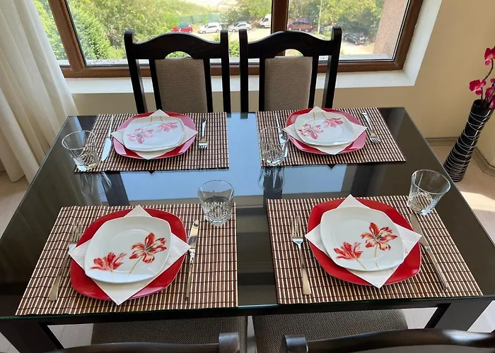 на морето плаж кабакум, варна, двустаен с паркомясто On The Sea Kabakum Varna, One-bedroom With Parking Lot Apartment